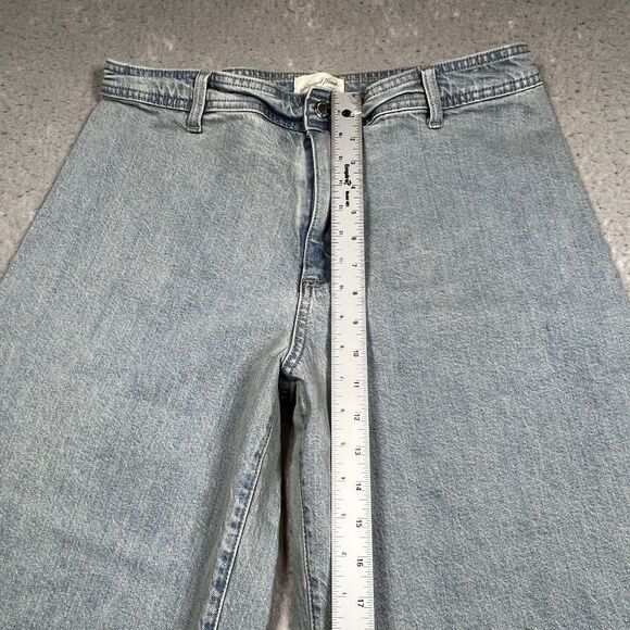 Universal Thread Jeans Womens Size 14 Sailor Wide Leg Piernra Ancha Me - Picture 5 of 12